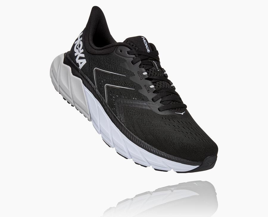 Hoka One One Løbesko Herre - Arahi 5 - Sort/Hvide - 456321VYN